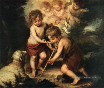  baroque - enfants avec Shell espagnol Baroque Bartolome Esteban Murillo